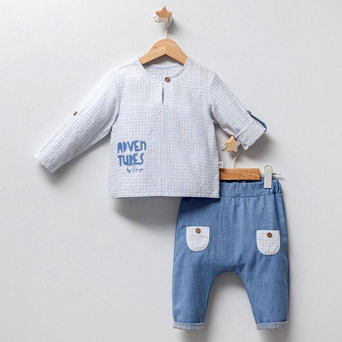 Tongs Baby Gofre 2'li Bebek Takım 5183