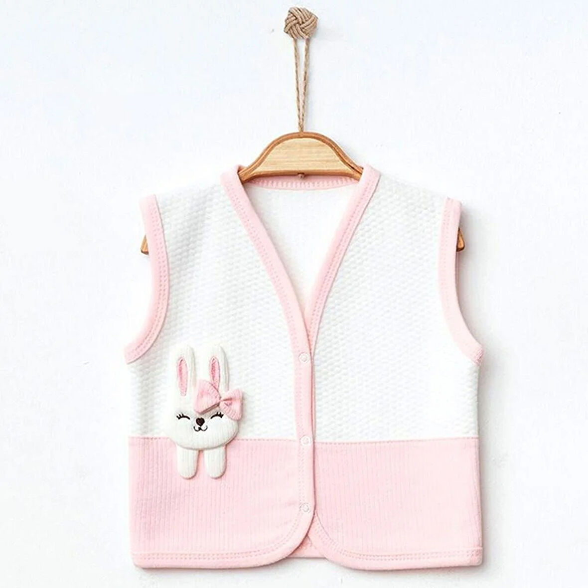 Ekebaby Bunny Lüx Kapitone Yelek 44127