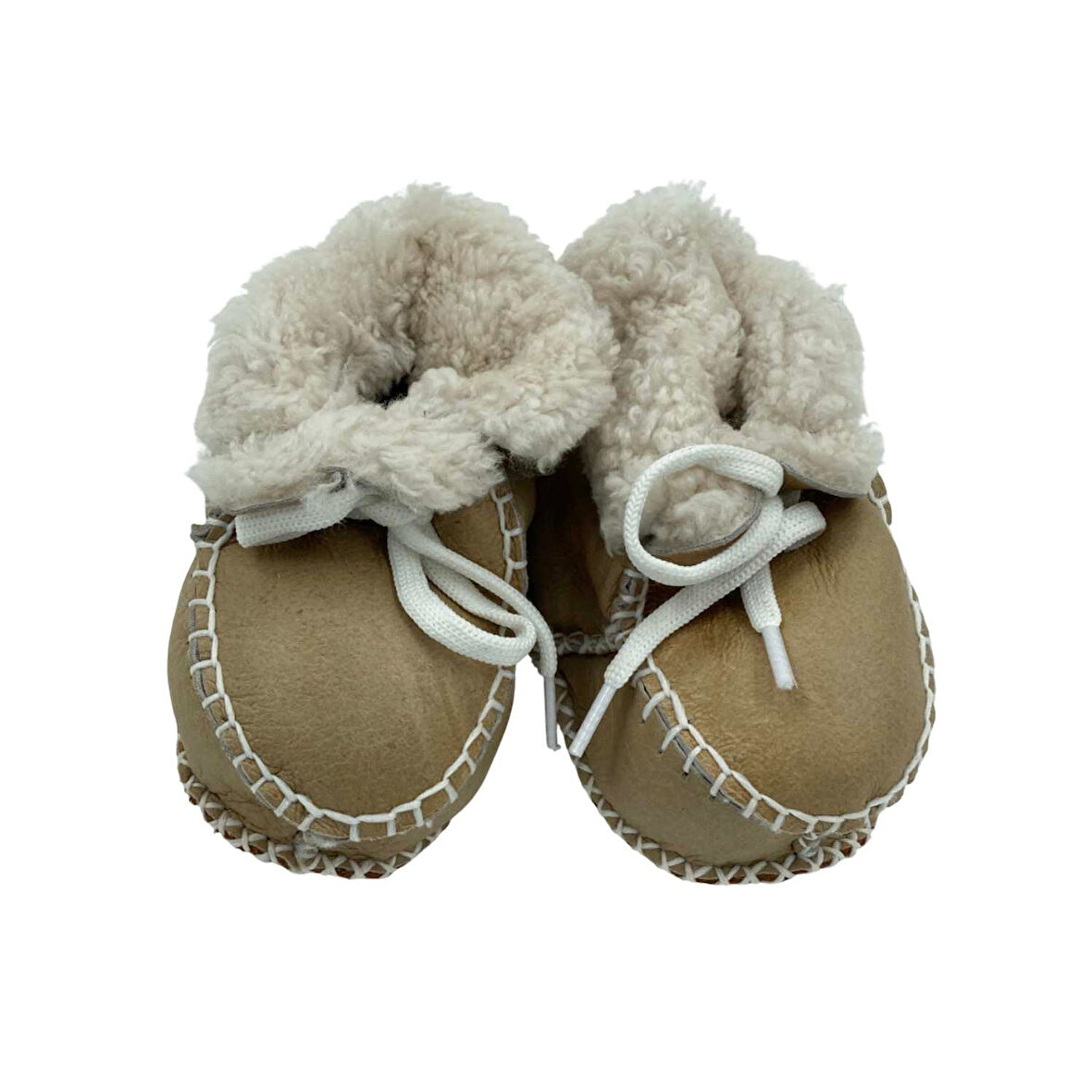 Funny Baby Kürklü Deri Soft Bebek Ayakkabası 4070