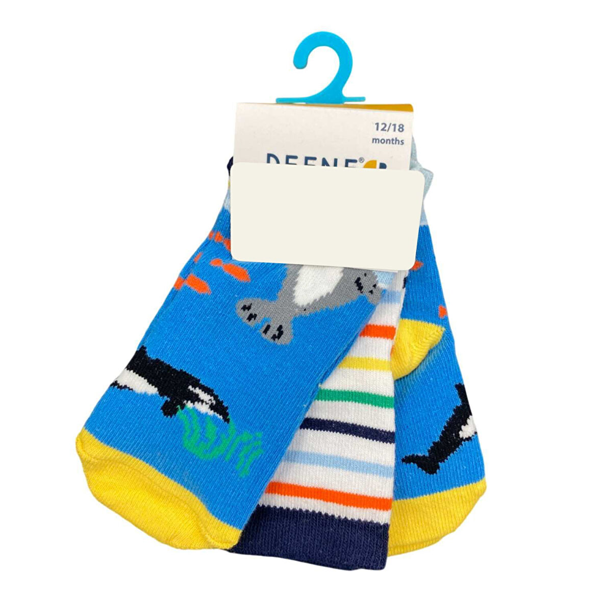 Defne Baby 3lü Bebek Çorabı E021-22