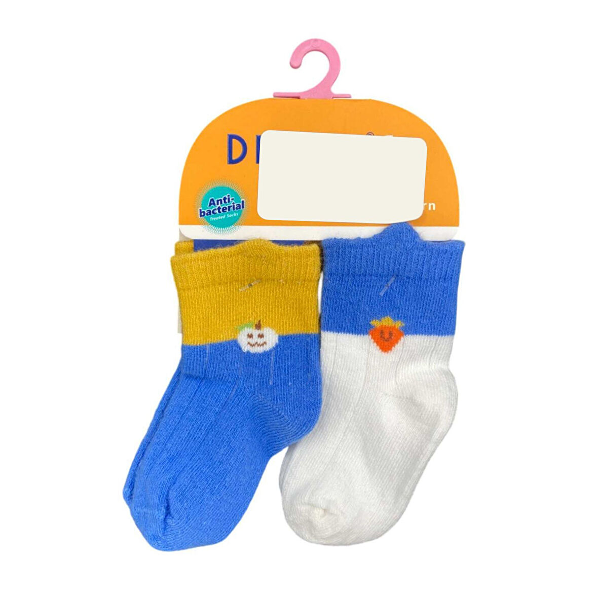 Defne Baby 2'li Bebek Çorabı K002-24