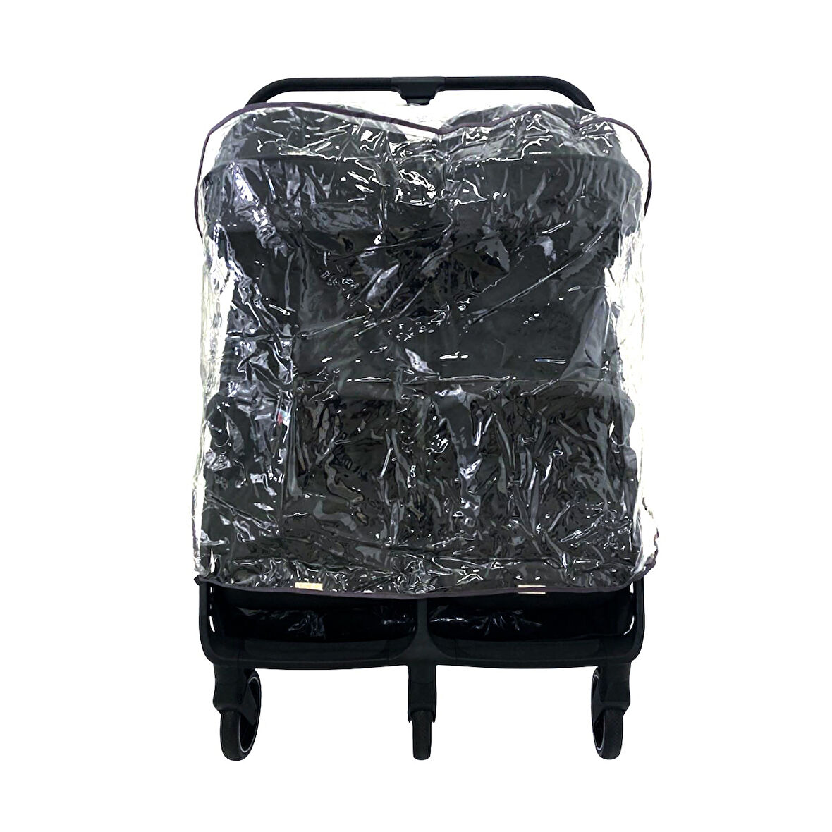 Ezh İkiz Bebek Arabası Yağmurluğu