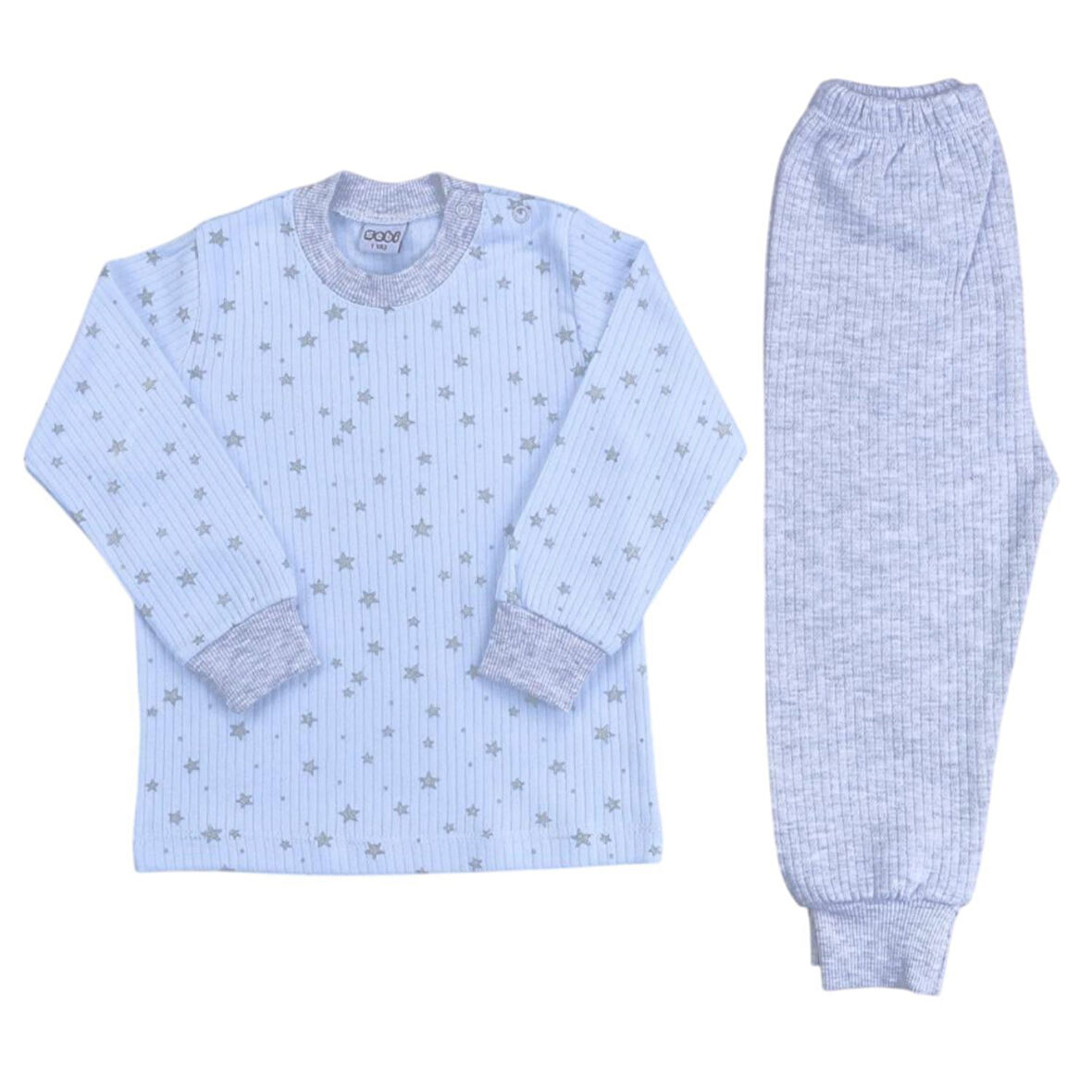 Sebi Bebe Yıldızlı Pijama Takım 9192