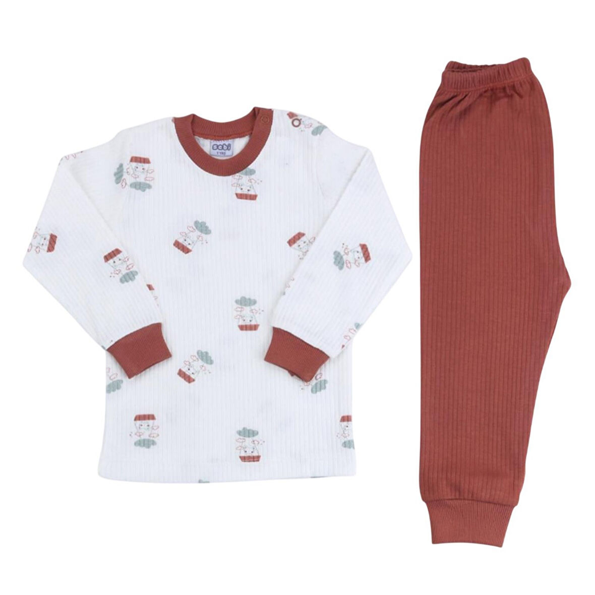 Sebi Bebe Paraşüt Pijama Takım 9158