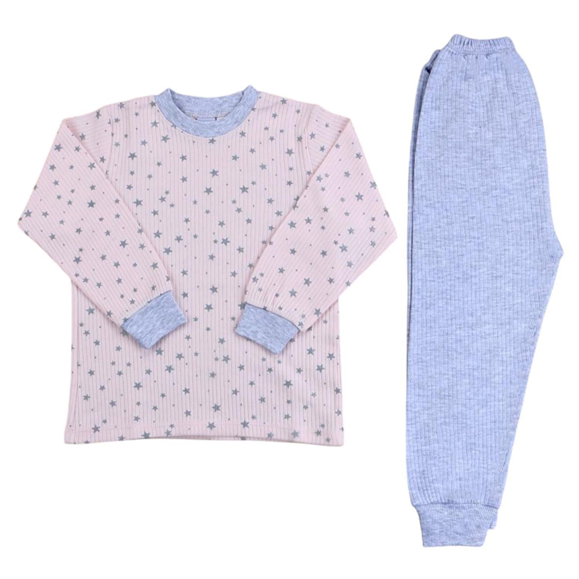 Sebi Bebe Yıldızlı Pijama Takım 9165