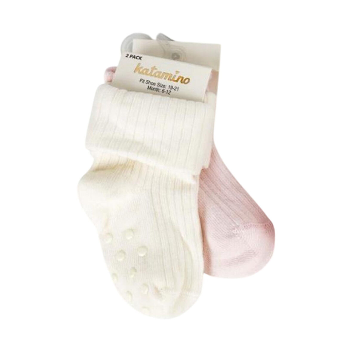 Katamino 2'li Kız Bebek Çorap 44109