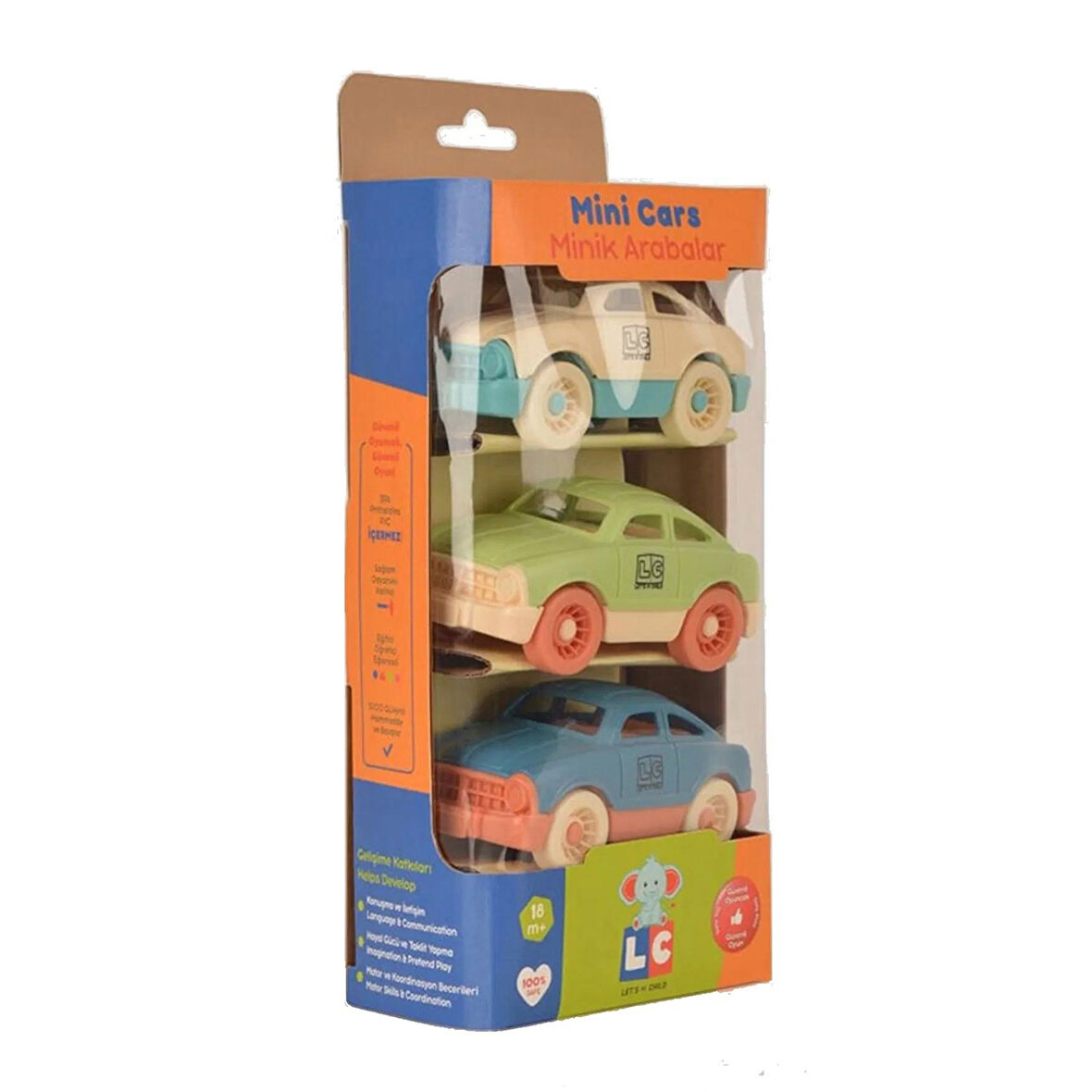 Let's Be Child 3'lü Minik Araba 18+ Ay 30812
