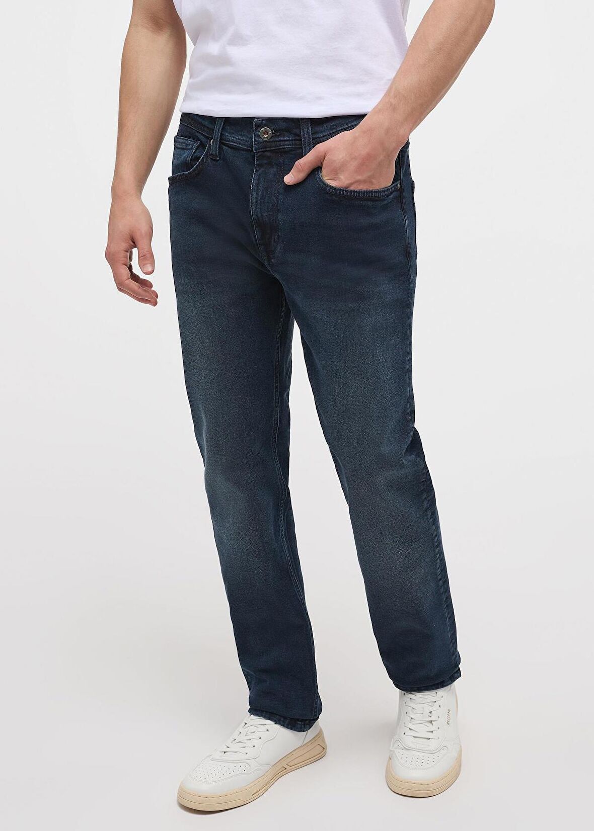 MUSTANG 1014256 - 1013321 ORLANDO SLIM 5 CEP DAR PACA DENIM PANTOLON