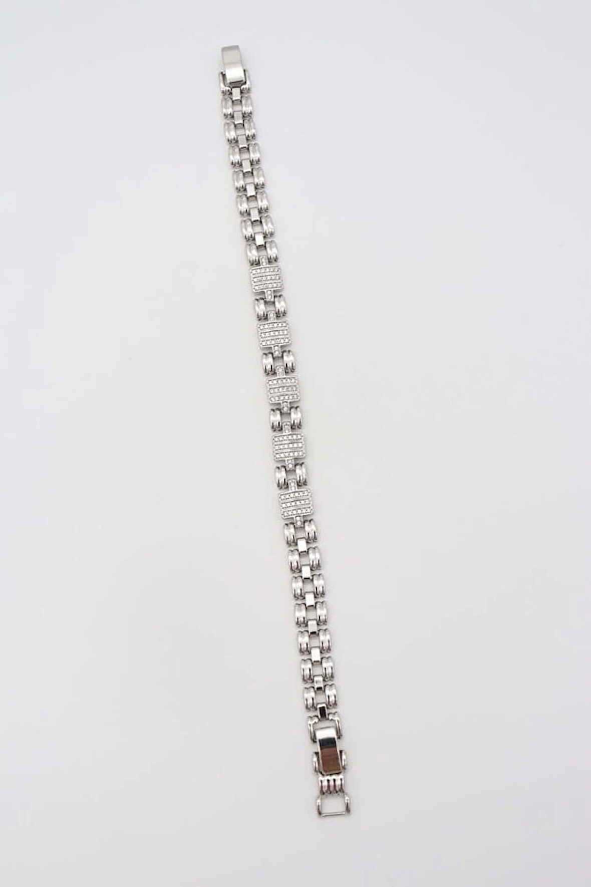 Vıp Bileklik (17+2cm) - Gümüş