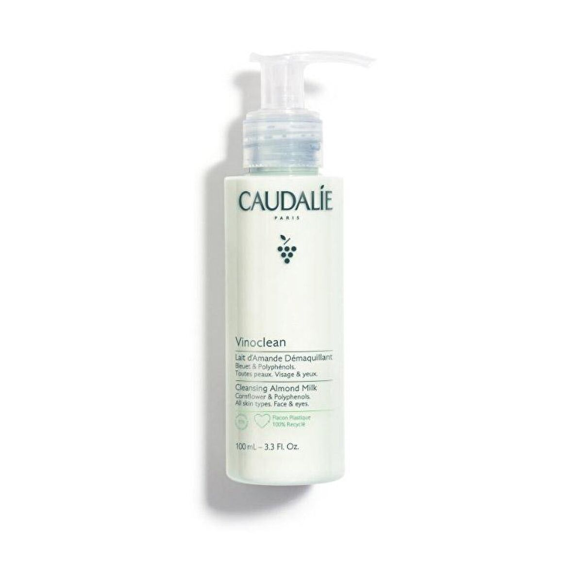 Caudalie VinoClean Tüm Ciltler için Temizleyici Doğal Yüz Temizleme Sütü 100 ml 