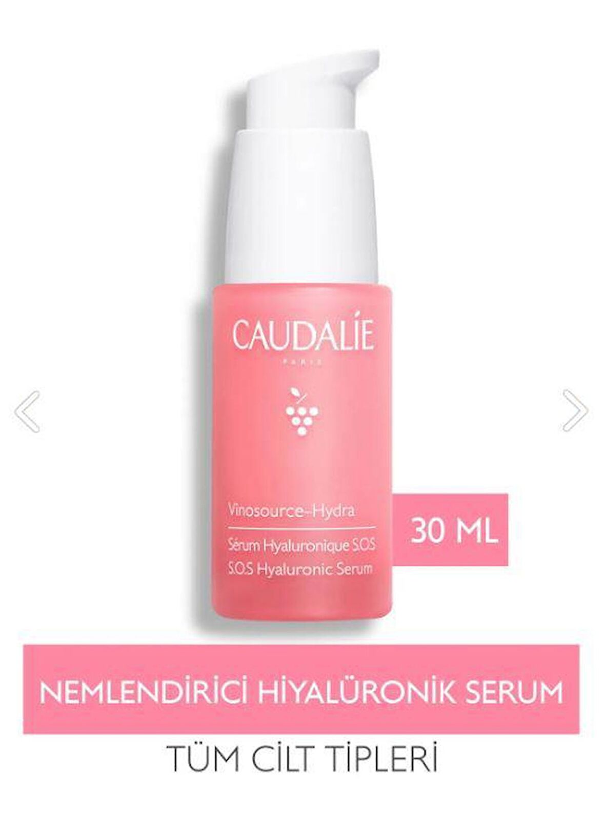 Caudalie Vino Hydra Hyaluronic Serum 30 ml - 3522930004363