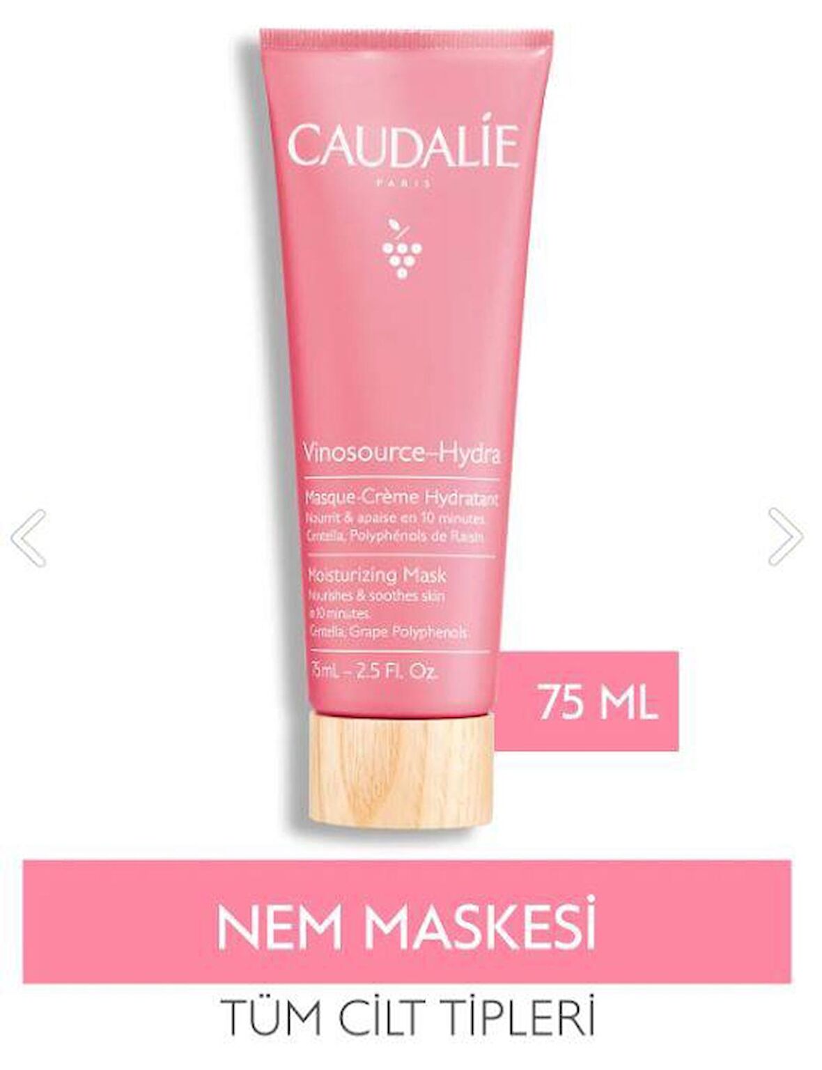 Caudalie VinoHydra Nem Maskesi 75ml - 3522930004370