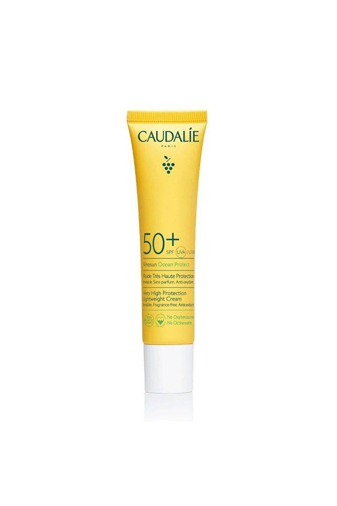 Caudalie Vinosun High Protection 50+ Faktör Tüm Cilt Tipleri İçin Renksiz Güneş Koruyucu Krem 40 ml