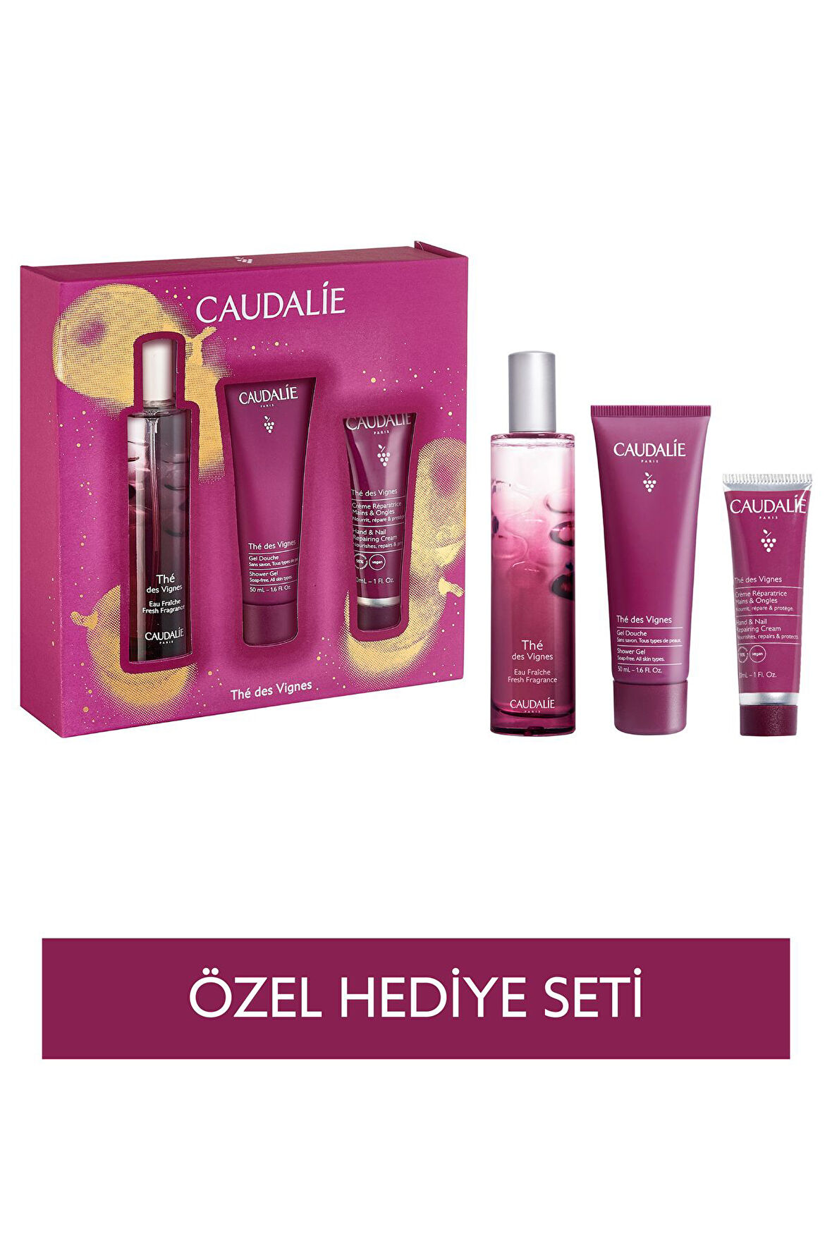 Caudalie Thé des Vignes Aromalı Parfüm Seti