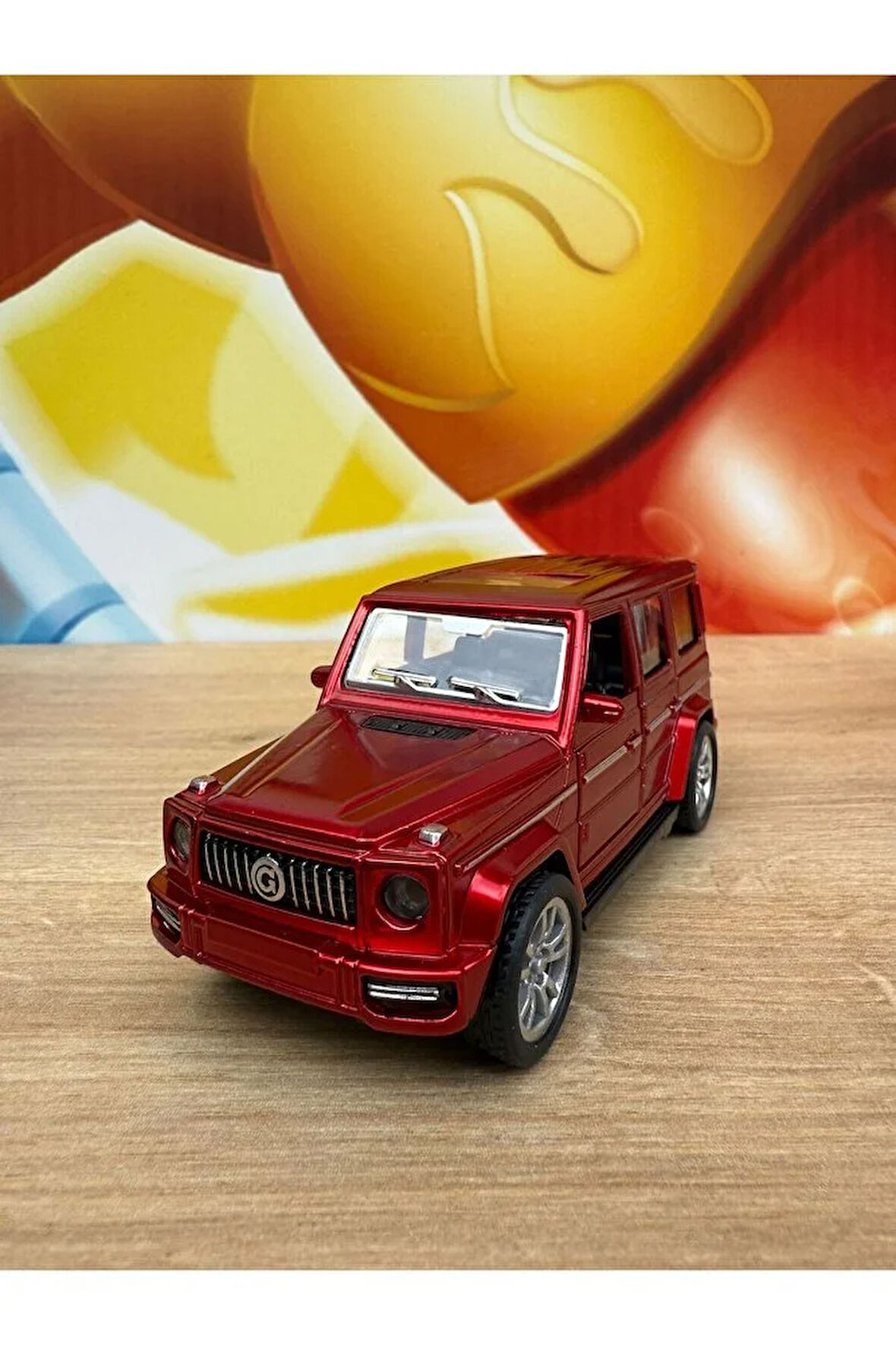 Mercedes G Class 1/36 Ölçek Çek Bırak Model Araba Mercedes Benz G63 Diecast Araba Açılan Kapılar