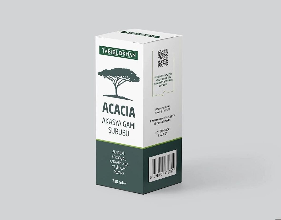 Acacia Akasya Gamı Şurubu 230 ML