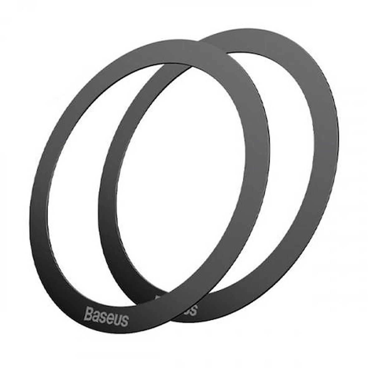 Baseus 0.4mm Ultra İnce Yapışkanlı Magsafe Mıknatıslı Metal Halka, 3M Hafif Tüm Telefonlara Uyumlu