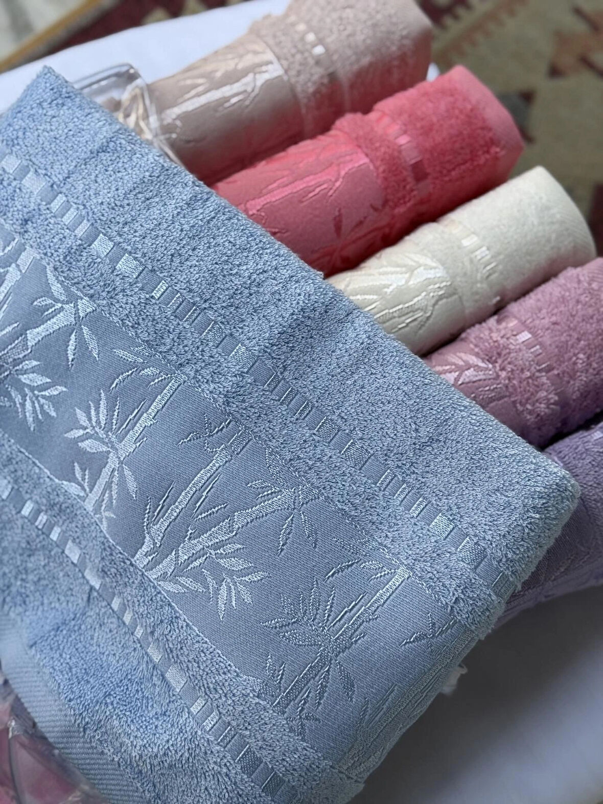 6 Adet Bambu El Havlusu Gramajlı, Kaliteli, Yumuşak Ve Yüksek Su Emici