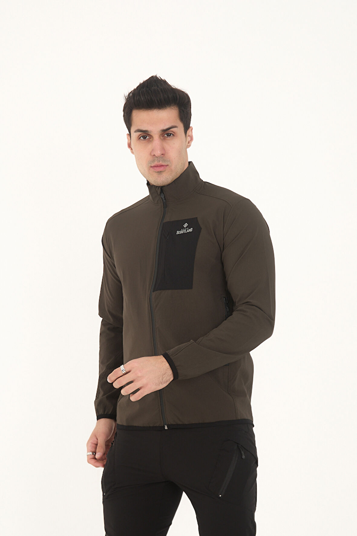 Camp255 Outdoor Tactical Su İticili Erkek Fermuarlı Taktik Sweatshirt