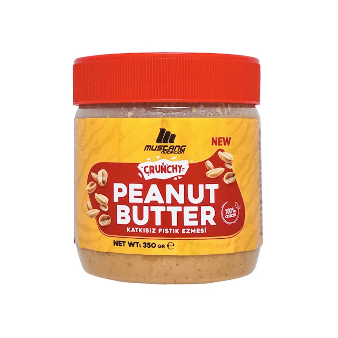 Mustang Nutrition Peanut Butter 350 Gr Crunch