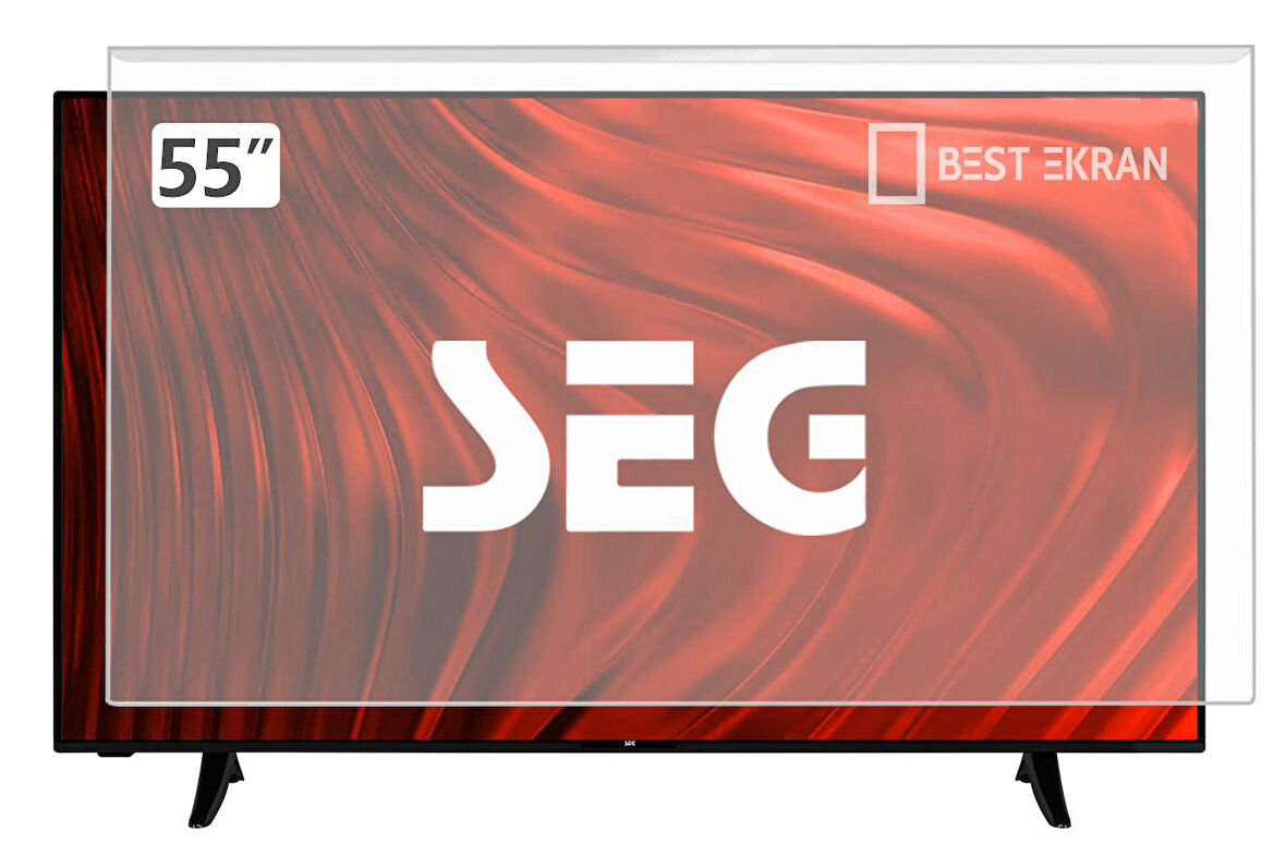 SEG 55SRB900 TV EKRAN KORUYUCU - SEG 55" inç 139 cm UHD Tivo Smart TV,Uydu Alıcılı Ekran Koruyucu