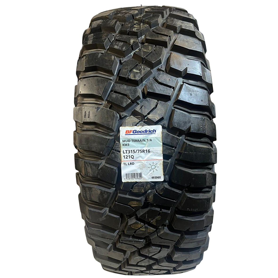 315/75R16  BF GOODRICH MUD TERRAİN 121Q T/A KM3