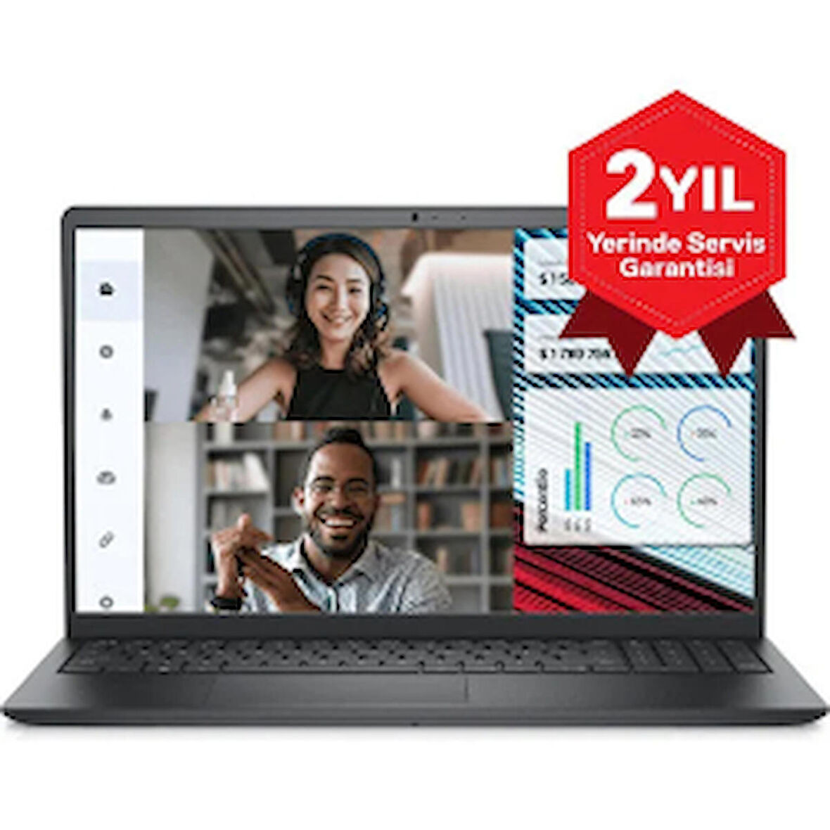 DELL Vostro 3520 i7-1255U 32GB 1TB 120HZ 15.6" UBUNTU TAŞINABİLİR BİLGİSAYAR  N1608PVNB3520U