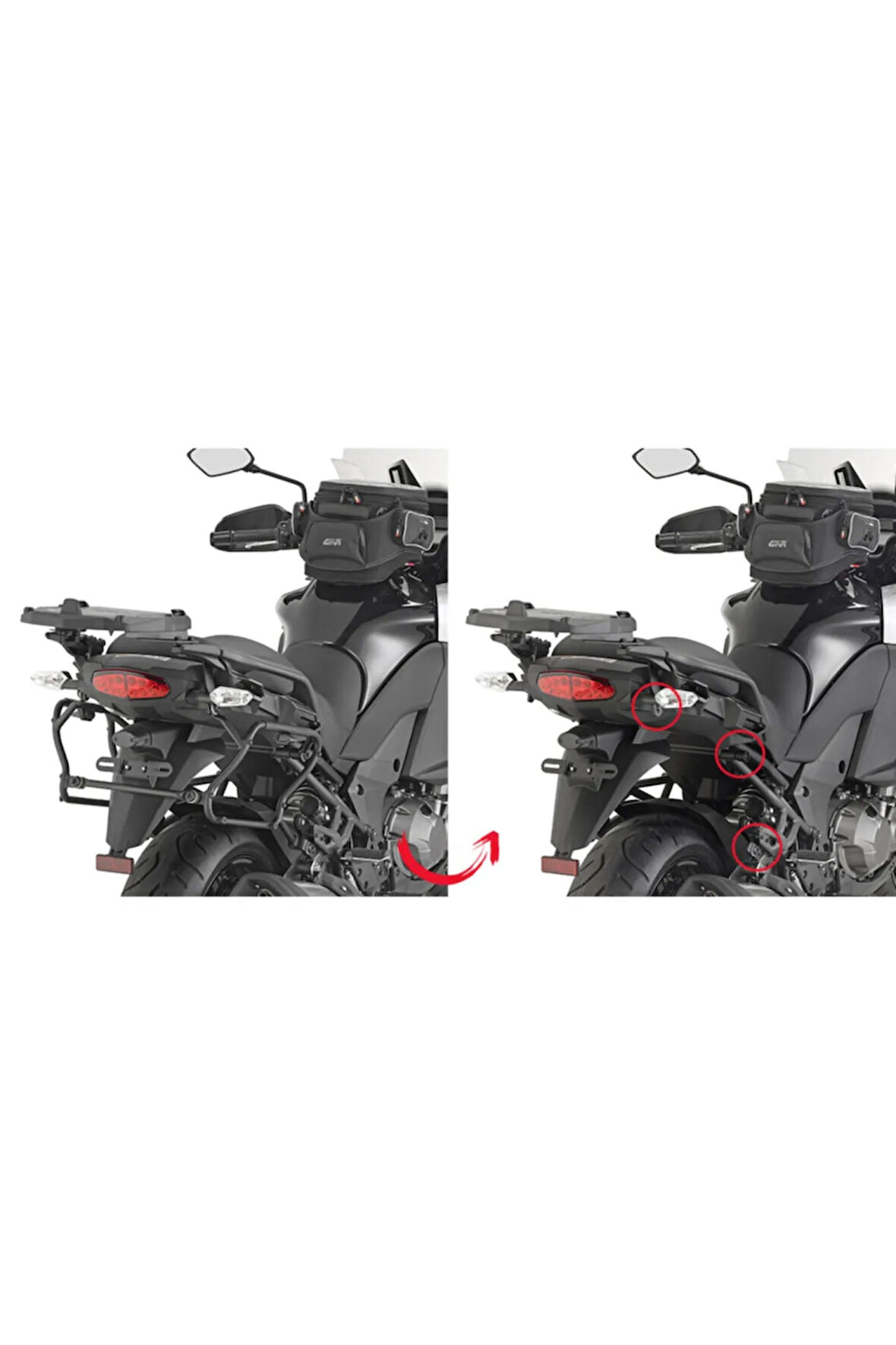 Gıvı Plxr4113 Kawasakı Versys 1000 (15-16) Yan Çanta Taşıyıcı