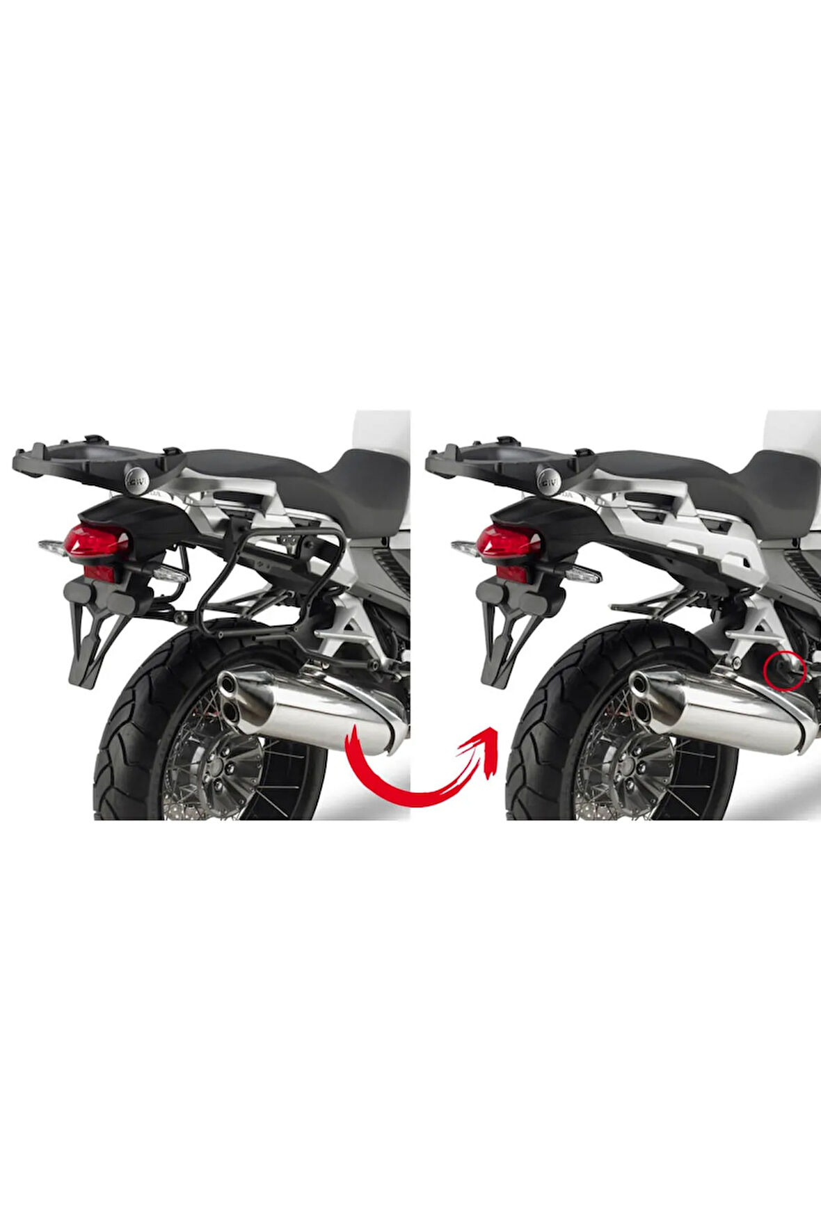 Plxr1110 Honda Vfr 1200x Crosstourer (12-20) Yan Çanta Taşıyıcı