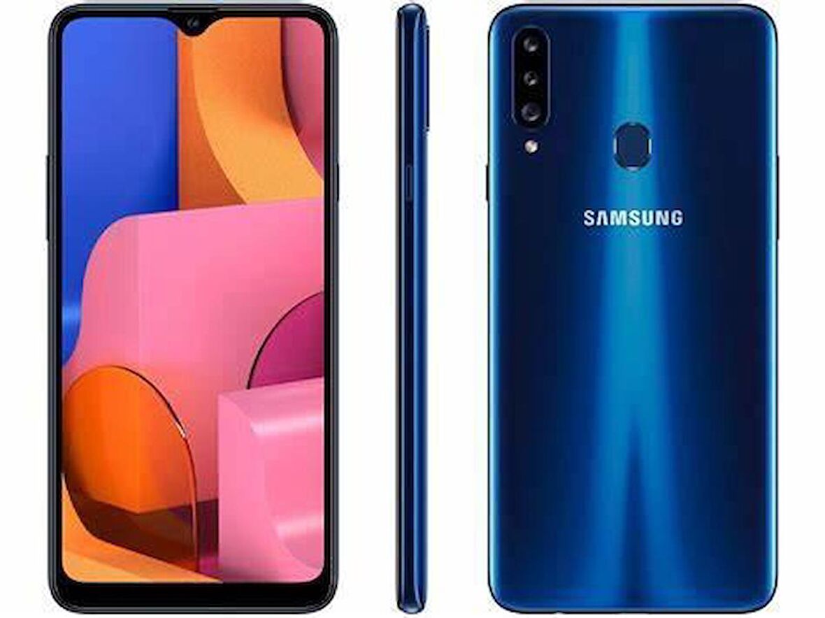 Yenilenmiş Samsung Galaxy A20S 32GB A Grade Yenilenmiş Cep Telefonu (12 Ay Garantili)