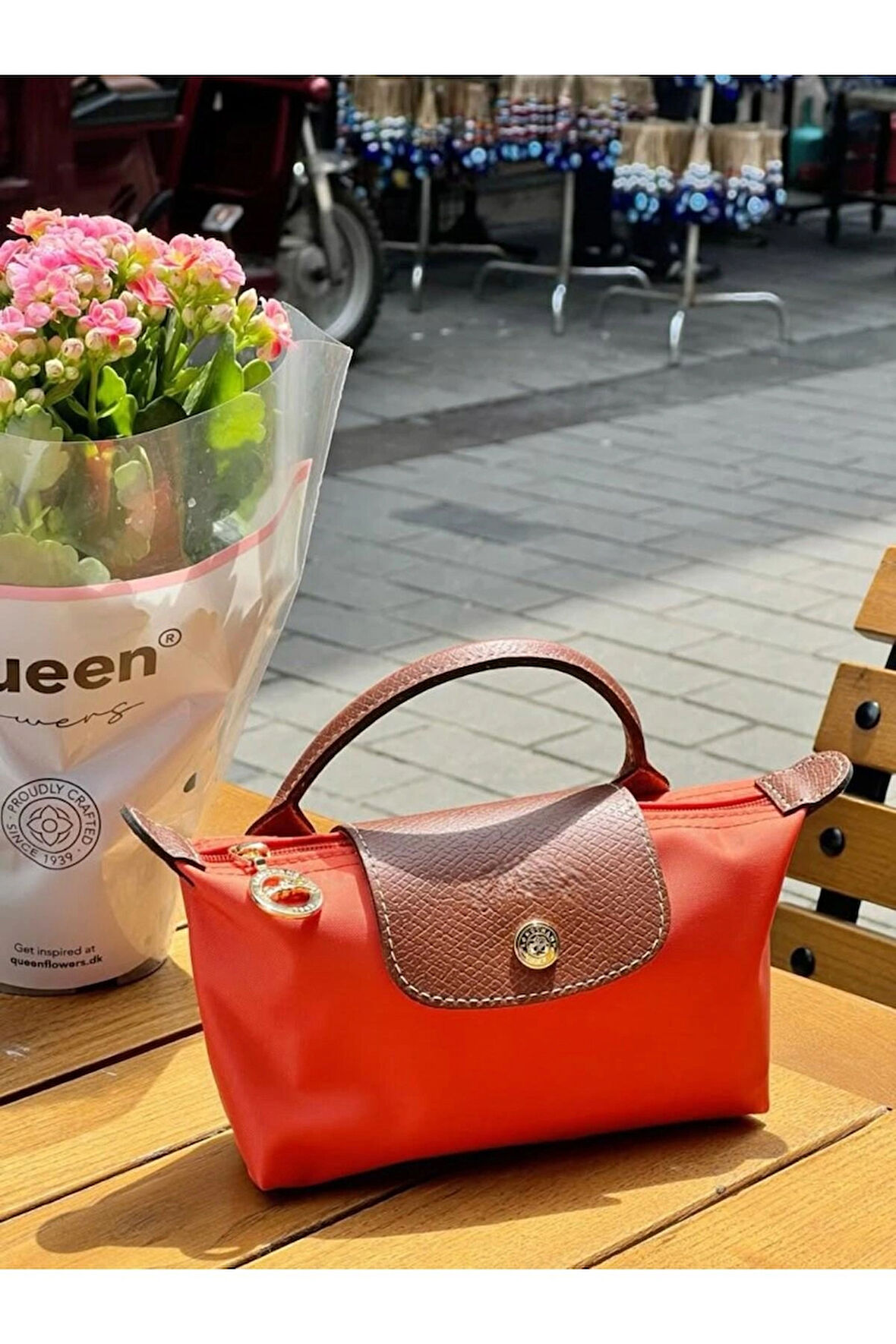 Le Plıage Pouch Wıth Handle 