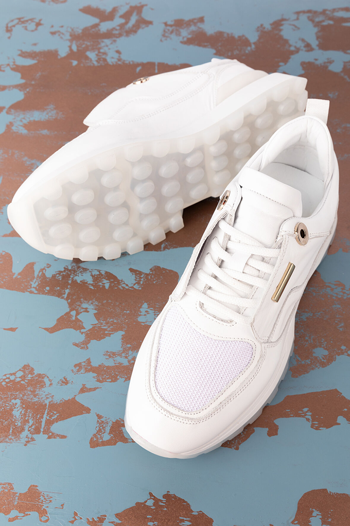 Gondol Kadın Içi Dışı Hakiki Deri Günlük Rahat Ayakkabı tnl.1001