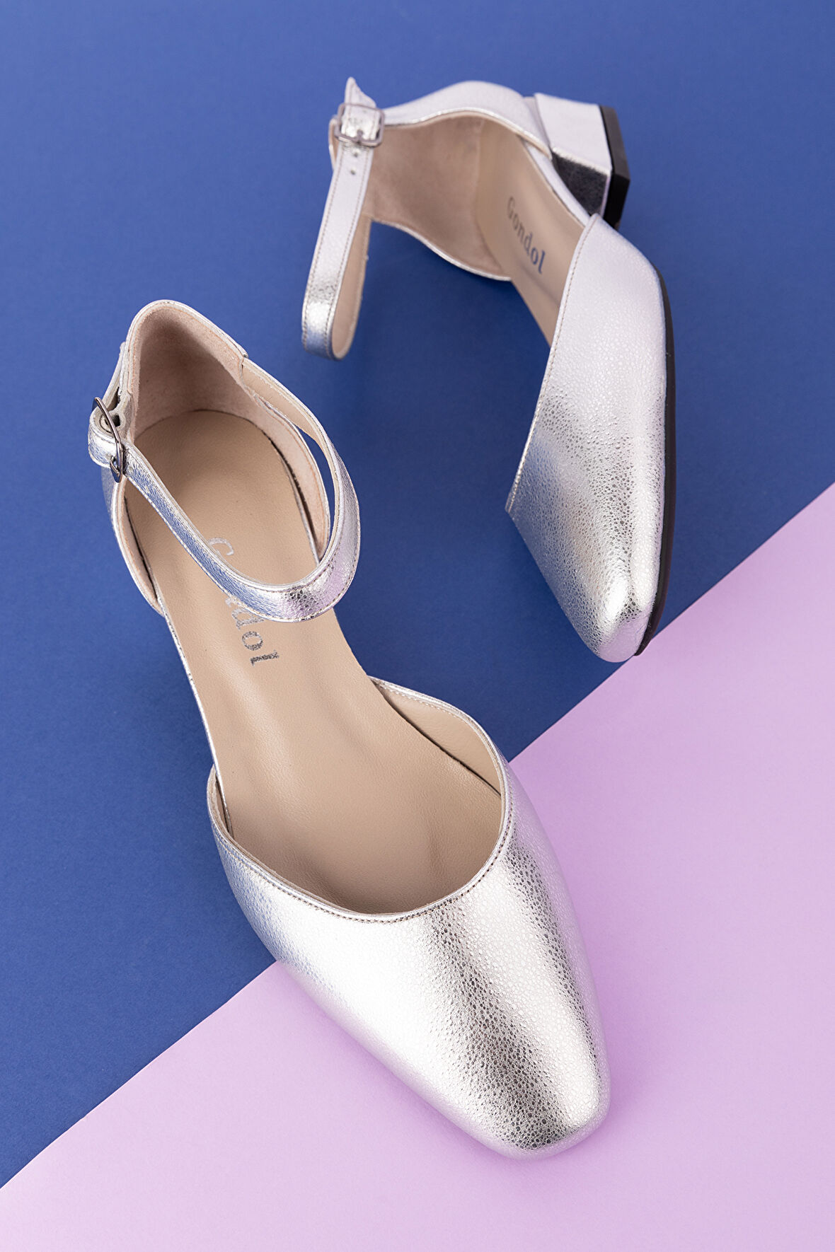 Gondol Hakiki Deri Kısa Topuklu Ayakkabı vdt.010