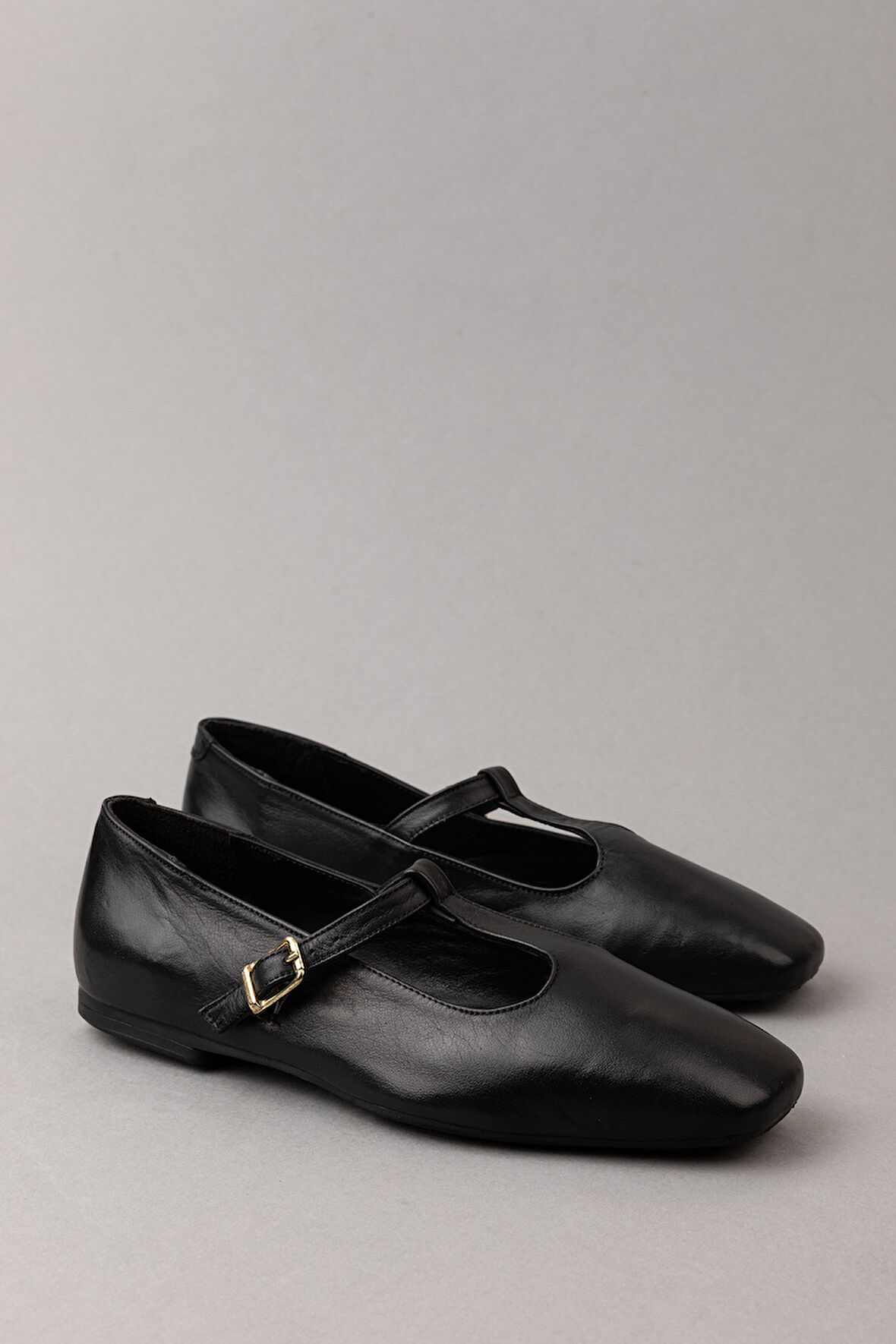 Gondol Hakiki Deri Günlük Klasik Babet Ln.4409 - Siyah - 41