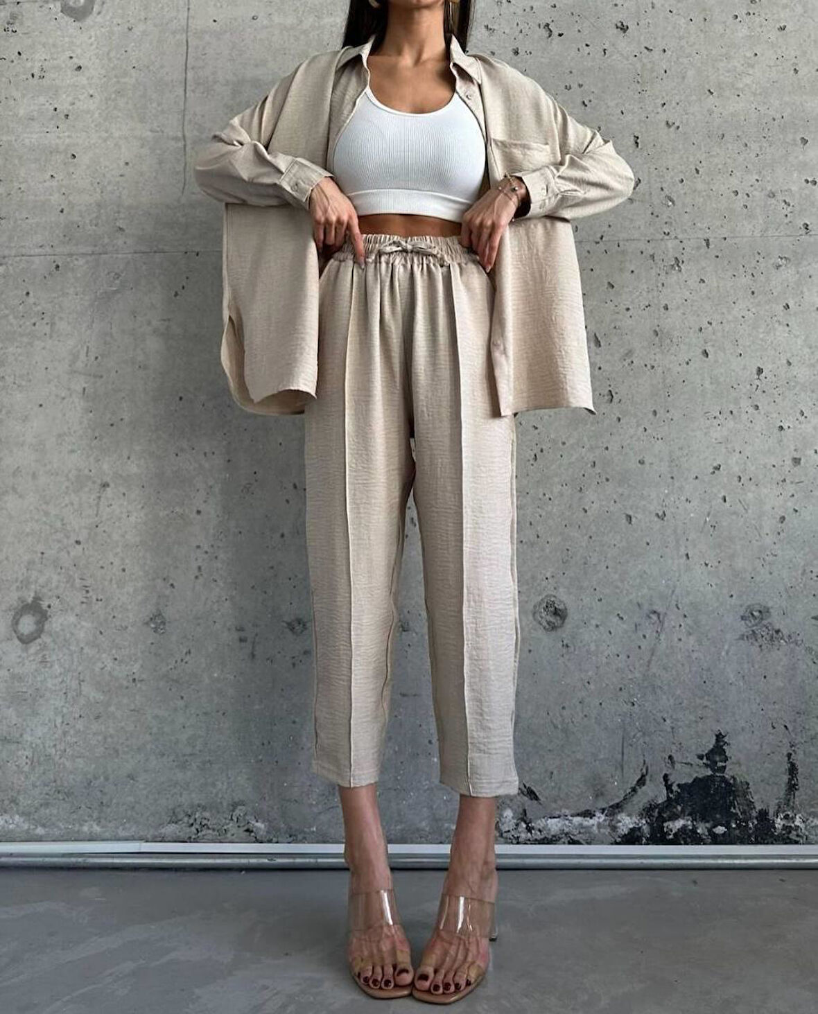 Çımalı Keten Takım