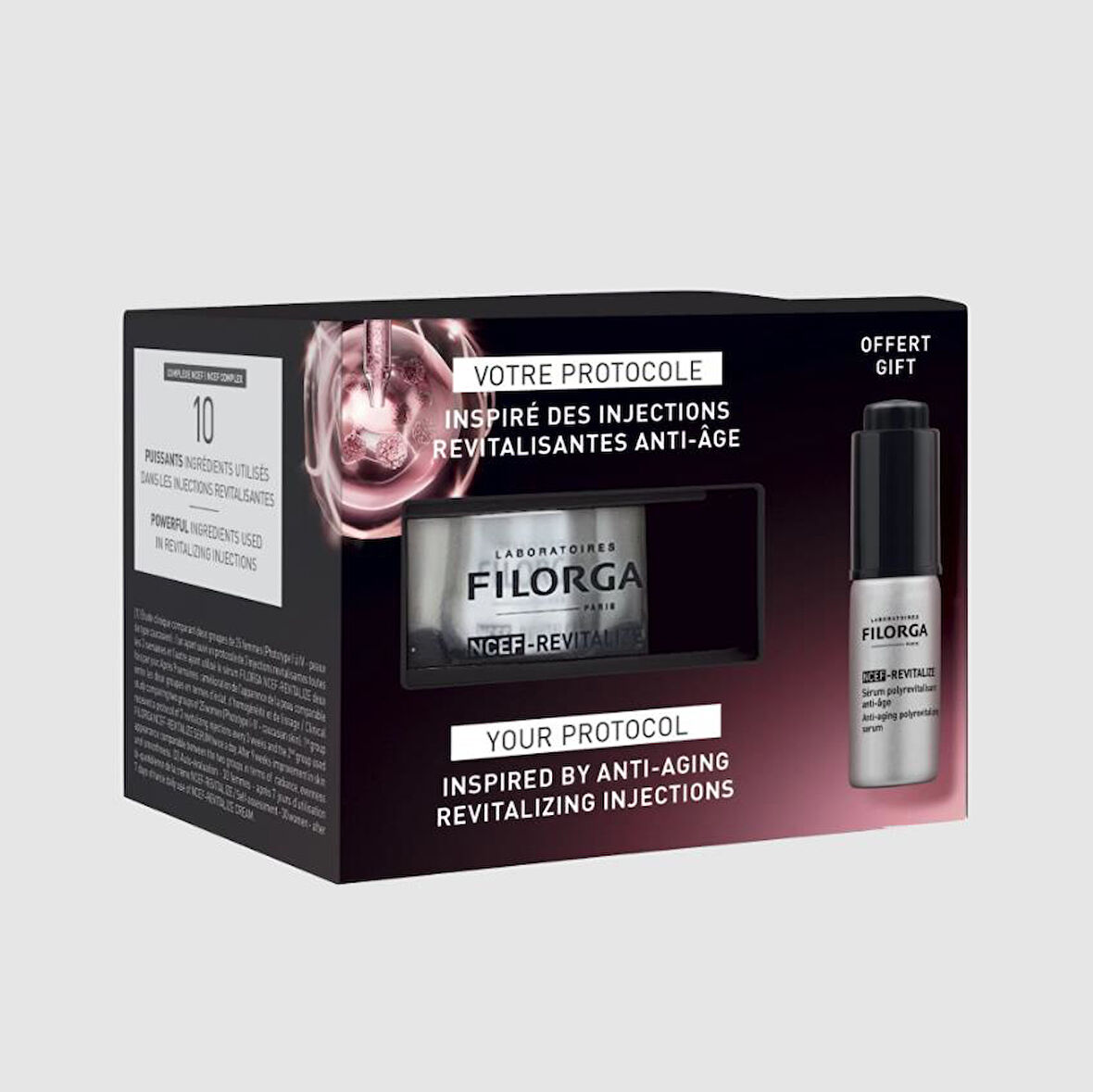 Filorga NCEF - REVITALIZE Firming Cream 50 ml + Free 5 ml Serum