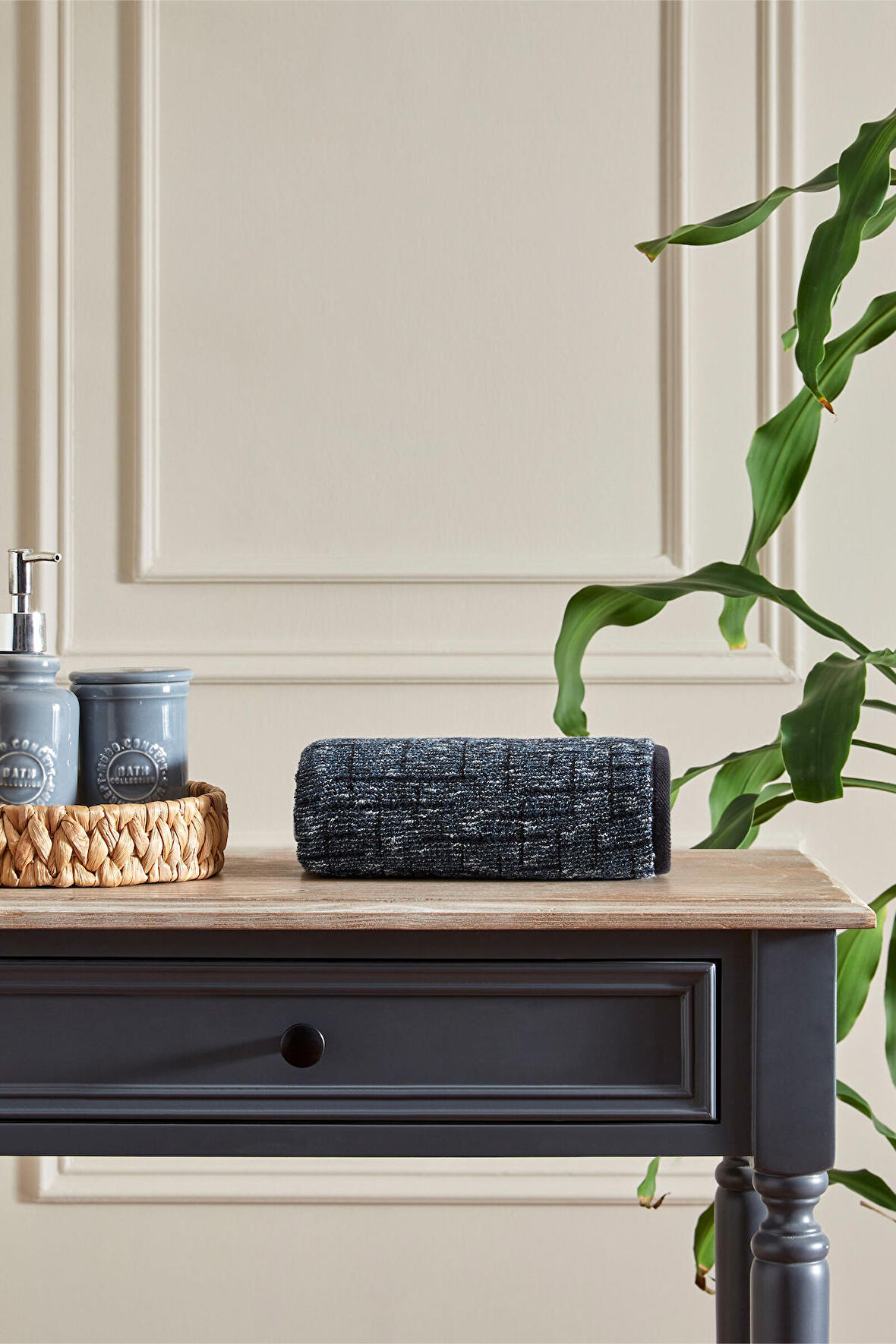 Özdilek Modra Maskülen El ve Yüz Havlusu 50x90 cm