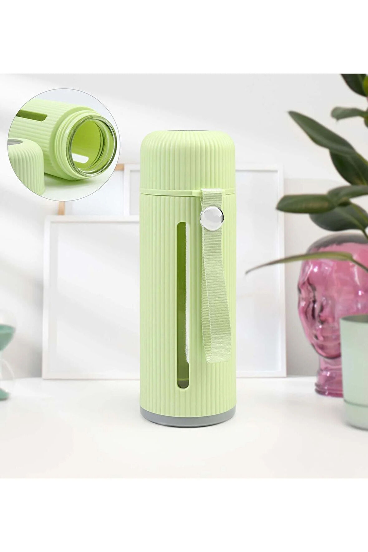 Sargılı Cam Matara