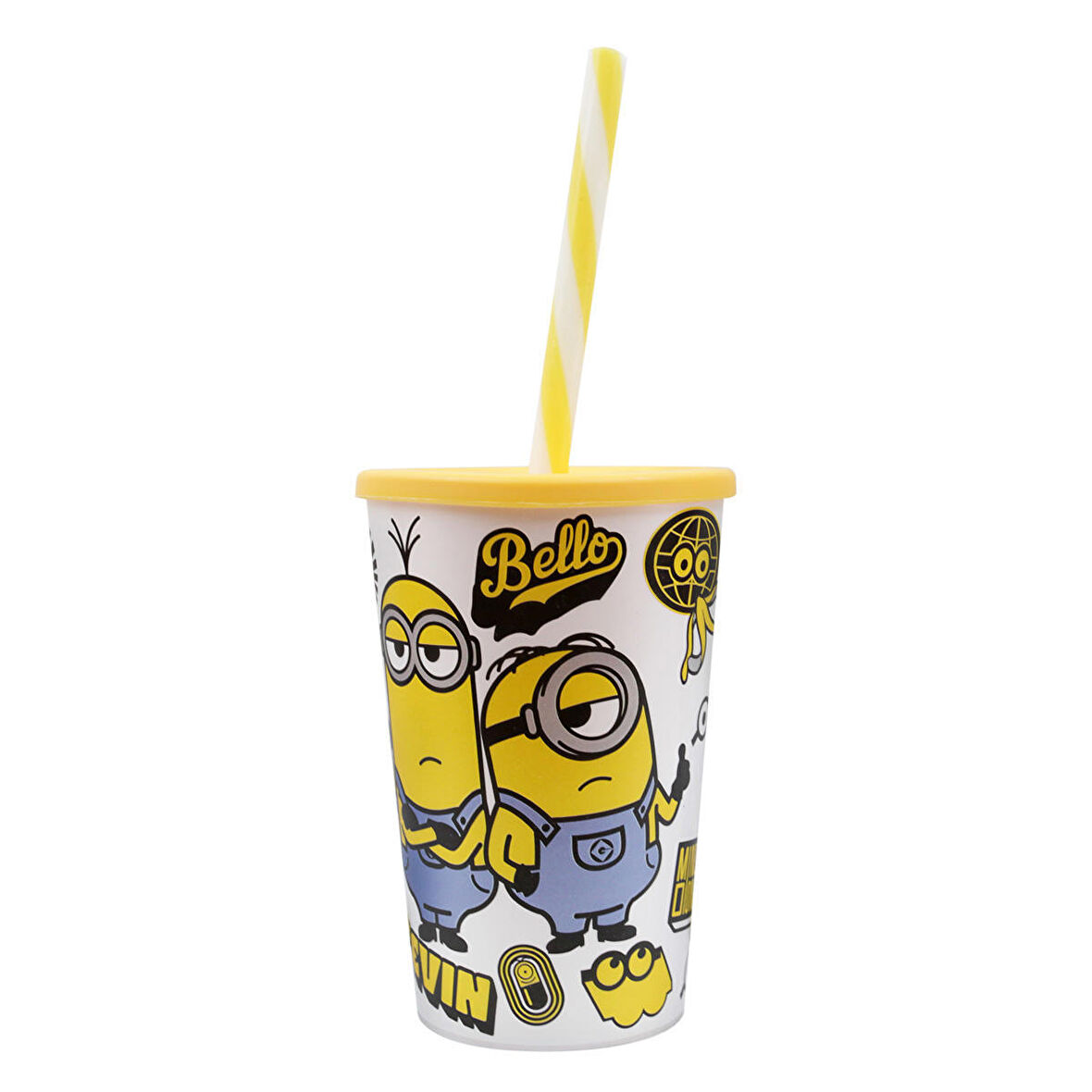 Minions Pipetli Bardak 340 cl