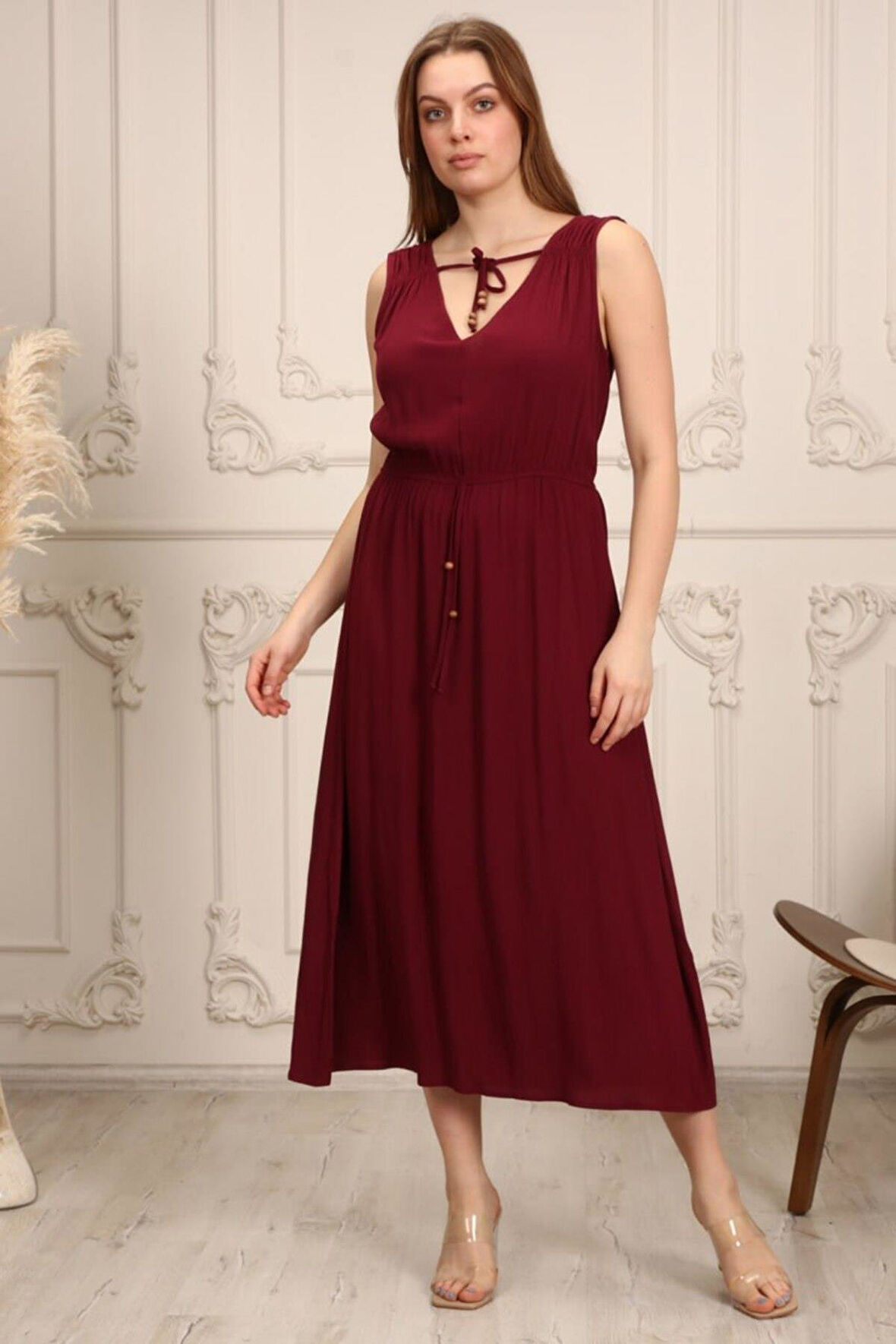 Şile bezi rahat elbise