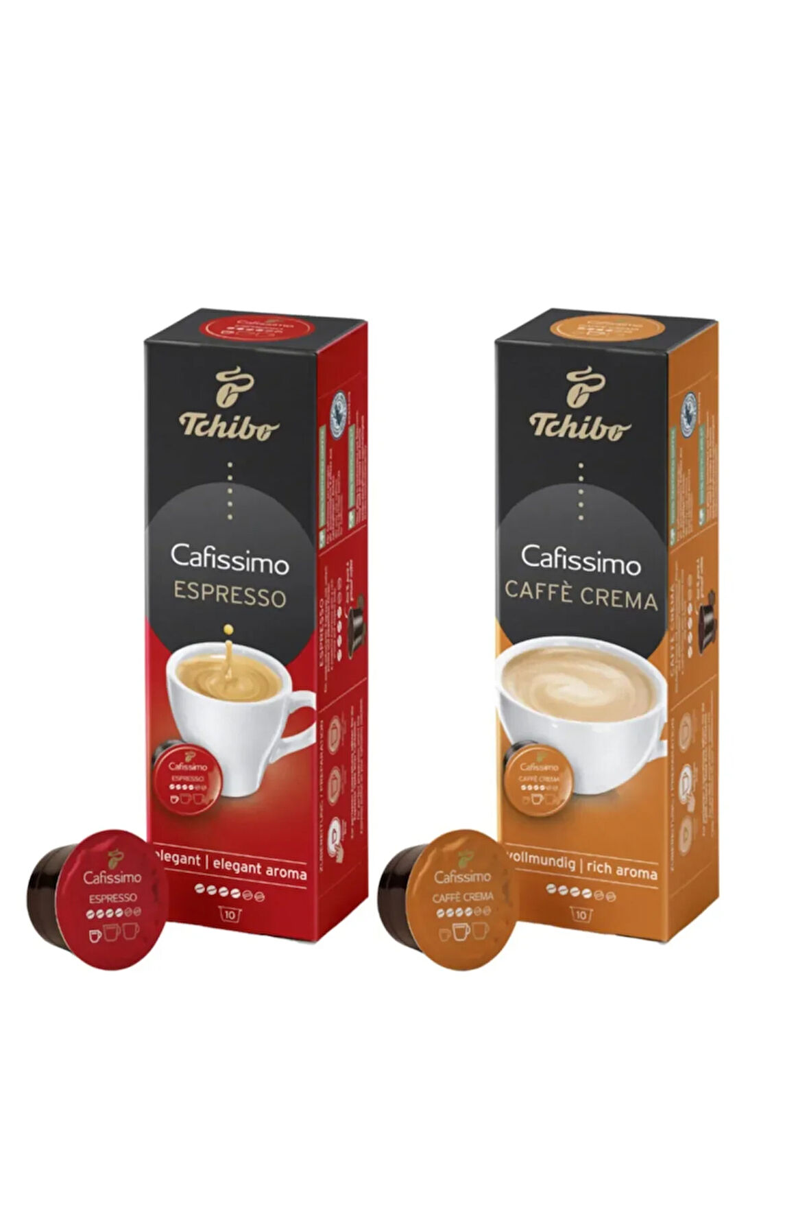 Cafissimo Espresso Elegant Caffe Creama Rich 2x10