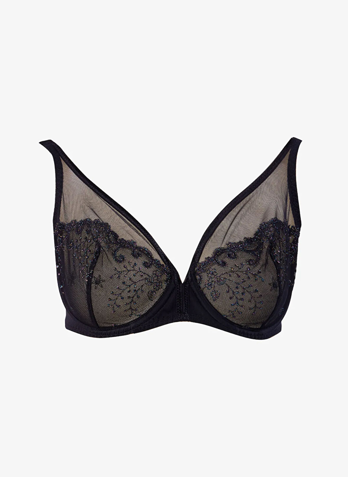 Simone Perele Siyah Balenli Sütyen 12X319 SIMONE P