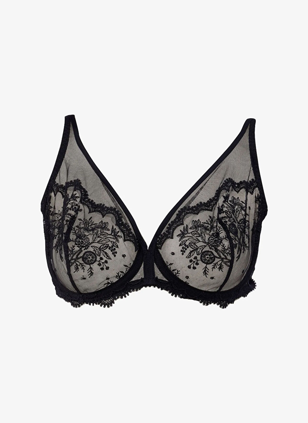 Simone Perele Siyah Balenli Sütyen 1E2319 SIMONE P