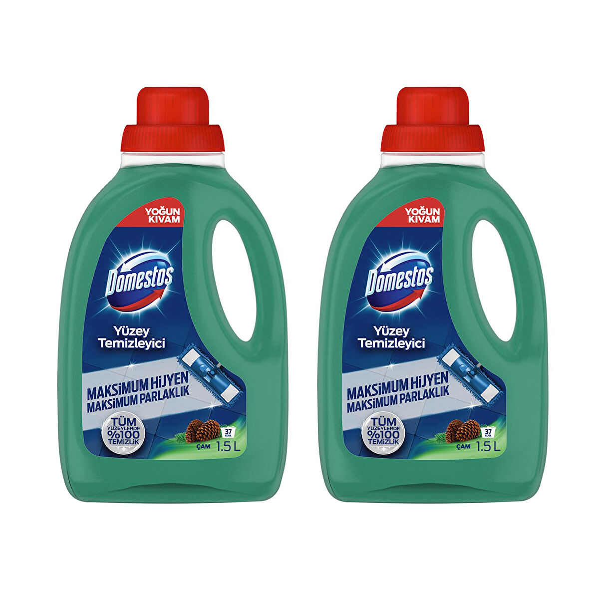 Domestos Yüzey Temizleyici 1500 ml Çam 2 li