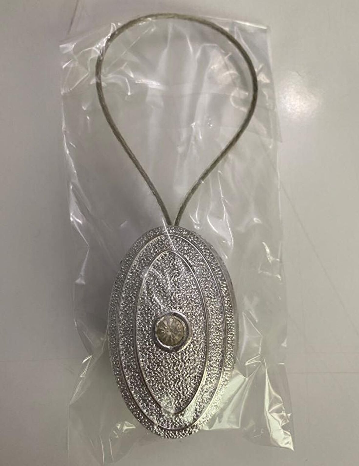 NİVEMESHOME PERDE TOKASI GÜMÜŞ APM