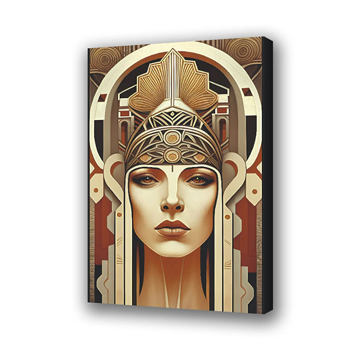 kleopatra  portre baskılı kanvas duvar tablosu