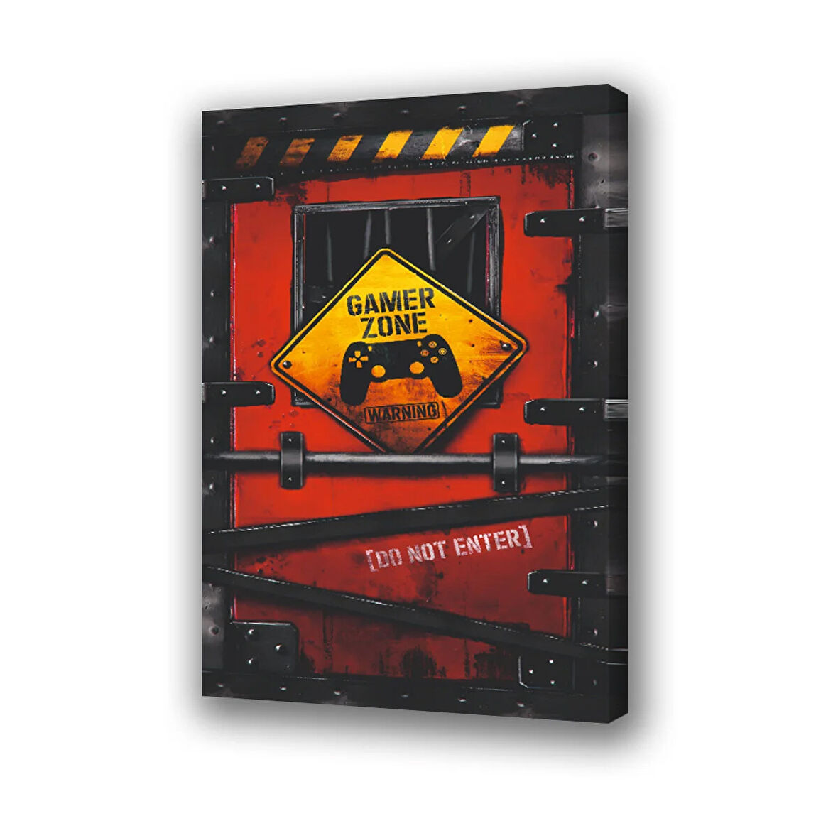 game oyuncu odası baskılı kanvas duvar tablosu