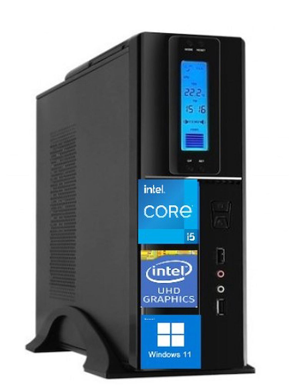 Zetta FLEX SFF Intel i5 12400 32 GB DDR4 RAM 256 GB SSD NVIDIA GeForce GT 730 Windows 11 Home Masaüstü Bilgisayar 