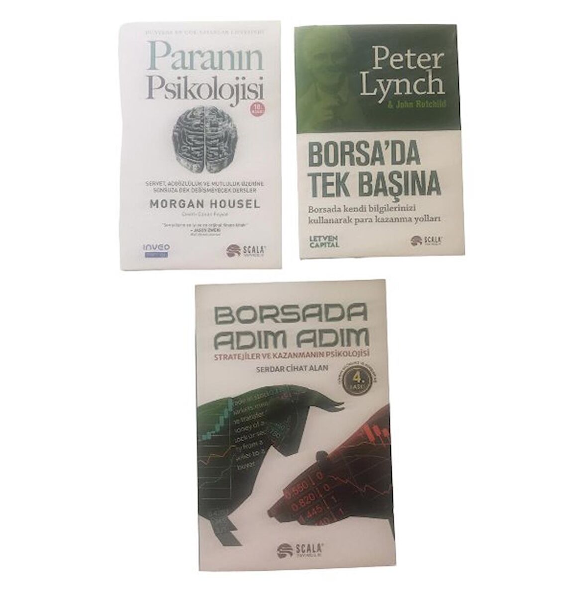 PARANIN PSIKOLOJISI+BORSADA TEKBASINA+BORSADA ADIM ADIM 3 SET