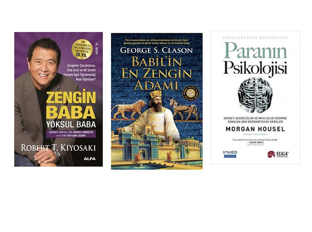 ZENGIN BABA YOKSUL BABA+BABILIN EN ZENGIN ADAMI+PARANIN PSIKOLOJISI=3 SET